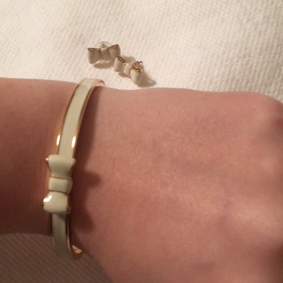Kate Spade bangle and earring set - Picture 2 of 2